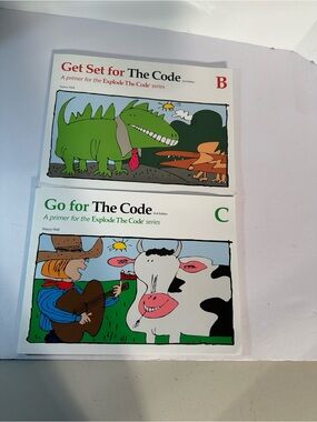 Explode The Code Series Curriculum Books B And C Workbook Preschool Animals New